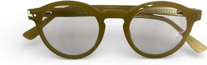 FIND MY Reader Reading Glasses for Men and Women Lightweight Unisex Readers with Anti-Blue Light Protection, Comfortable Spring Hinges, Stylish Everyday Reading Glasses Brown (+2.00) - Image 2